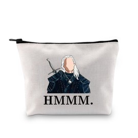 TV Show Inspired Makeup Geraalt Riviia Fans Gift Henry C Cosmetic Bag Gift for Women Witchher Zipper Pouch (Hmmm CA)
