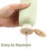 Cosywell Squeeze Bottles with Flip Cap 8.8OZ Plastic Refillable Travel