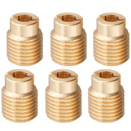 Main Jet Jetsetmoto Main Jet Set, 6 Pieces, Keihin, Full Threaded Type/Large Type, #85#90#95#100#100#10, 1 Each (6 Pieces), Motorcycle Equipment, AF35/AF61 Live Dio, Monkey, Gorilla, Ape 50,