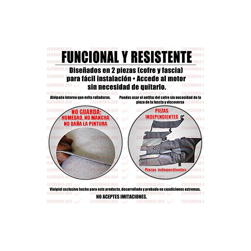 Antifaz Protector Bra Mascara para Bumper Protector Frontal para Geely