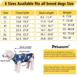PetWarm Dog Surgery Recovery Suit Male Neuter,Recovery Suit for Female Male Dogs Bodysuit for Abdominal Wounds Skin Disease,Pet Recovery Shirt Dog Abdominal Wounds Bandages,Duck pattern,Green,S