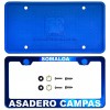 KA Depot Powder Coated Candy Blue Customilze License Plate Laser