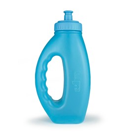 Ultimate Performance Runners Bottle 580cc Blue Carbon Neutral Certified BPA free flexible food grade plastic Fully Recyclable Ergo Shape Soft Spout Cap Run Hike Outdoor Sport Marathon Ultimate Event