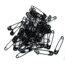 Black Safety PINS Assorted Size's 00-3/4'' 50pcs