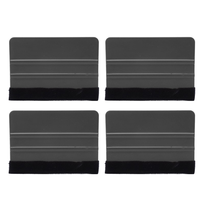 10Pcs Car Vinyl Scraper Scratch Resistant Professional Vinyl Felt Squeegee