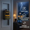EVOSPD2SURGE Whole House Surge Protector for 72,000 Amps/Phase.1880 Joules (Total).Thermally