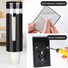 Cup Dispenser, Pull Type Water Cooler Cup Holder Fit 4oz-7oz