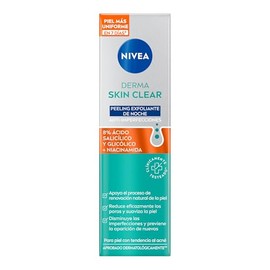 NIVEA Derma Skin Clear Peeling Exfoliante de Noche Anti-imperfecciones (40 ml)