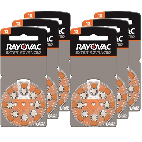 RAYOVAC - (48 Pack) L13ZA-48ZM 1.45V 13 Hearing Aid Battery