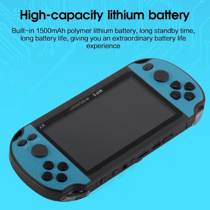 4.3 Inch HD Handheld Game Console Dual Joystick