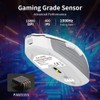 DeLUX Wireless Gaming Mouse with RGB Backlit, PAW3335 with 16000DPI,