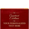 Crown Awards Commitment to Excellence Rosewood Humidor Gift, Customize with