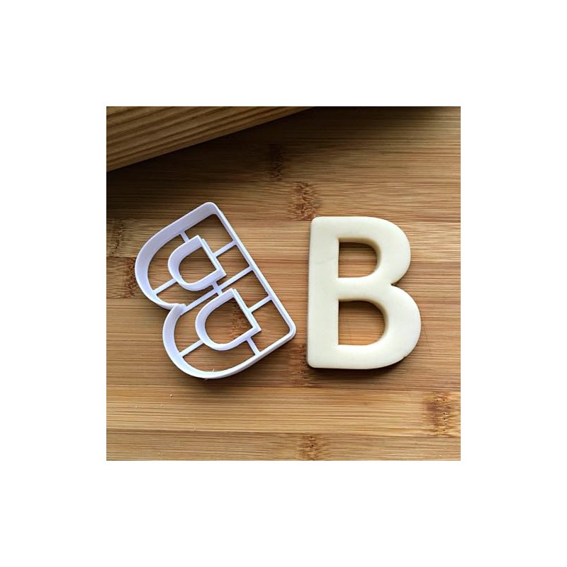 Sweet Prints Inc Letter B Cookie Cutter - Dishwasher Safe