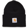 [カーハート] Acrylic Watch Hat ハット A18 BLK Black ONESIZE