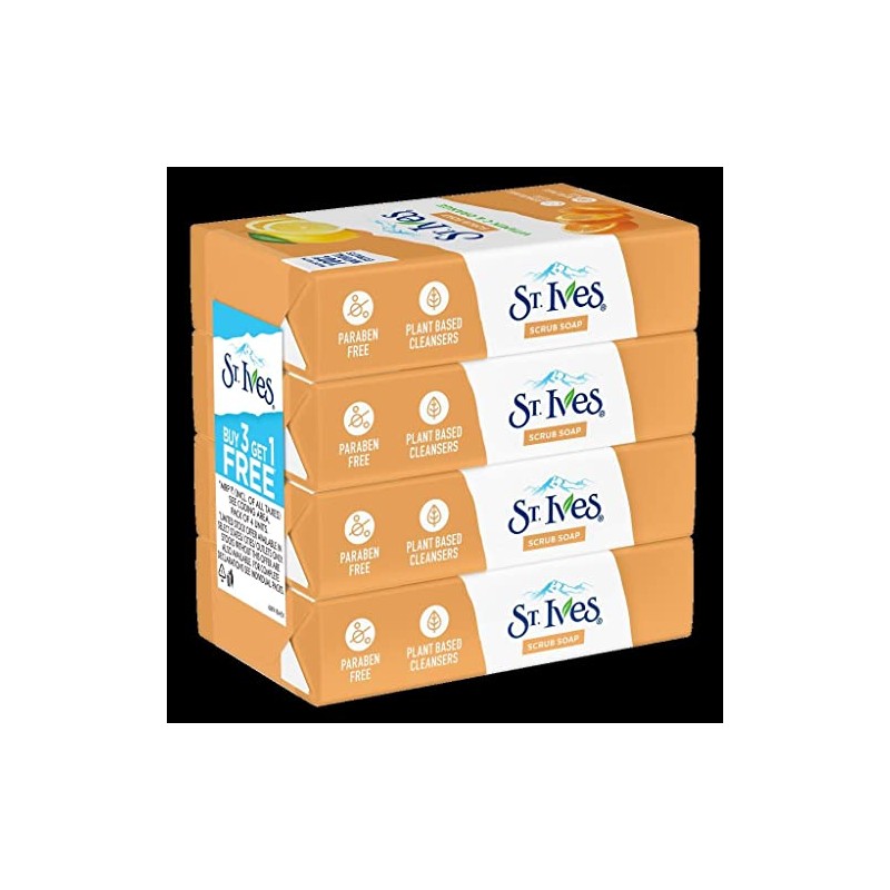St. Ives' Scrub Bar Soap with Vitamin C & Orange