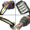 Superall 4Pcs Upstream Downstream Air Fuel Ratio O2 Oxygen Sensor