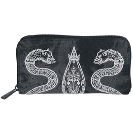 Banned Alternative Alchemist Women's Purse Black Polyurethane Gothic Rockwear, gray, Streetwear