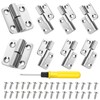 Pack of 8 Lifting Hinges 304 Stainless Steel, 37 x