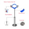 POTONZ Wall Mount Ceiling Mount Pipe Supports,Adjustable Pipe Clamps、Hangers、 Stainless