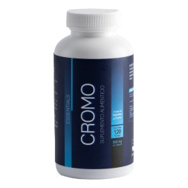 Polinicotinato De Cromo - 120 Cápsulas - N L S Essentials Sin Sabor