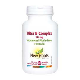 NEW ROOTS HERBAL New Roots Herbal - Ultra B Complex 50 mg - 180 Capsules - B-Complex Vitamin for Men and Women - Vitamin B Complex Capsules - B Complex Vitamin Supplement - B Vitamins Complex for Men and Women