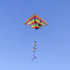 In the Breeze 3329 — 72-inch Rainbow Stripe Delta Kite