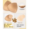 KSang Bra Pads Inserts 4 Pairs - Sewn Edges Breast
