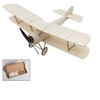 Viloga Mini Balsa Wood Plane Sopwith Pup Biplane Model Kit,
