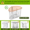 DLC-2011PNT1-1 Large Pusher Sleeve Assembly Compatible with Cuisinart