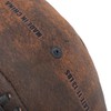 VBESTLIFE Rugbyball, PU, ​​Größe 9, Vintage-Design, Bequemer Griff, Trainingsfußball, Geeignetes