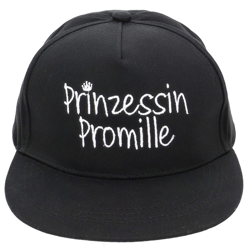 Playaschorle Snapback "Princess Promille" Black - Cap (Cap) for Mallorca