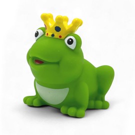 SUPERLOTTI Squeaky Duck Frog Prince Original Bath Duck Quality Brand for Children Only Real in the Apple Box