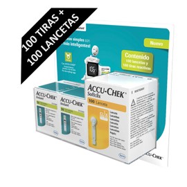 Accu-Chek Instant 100 Tiras Y 100 Lancetas