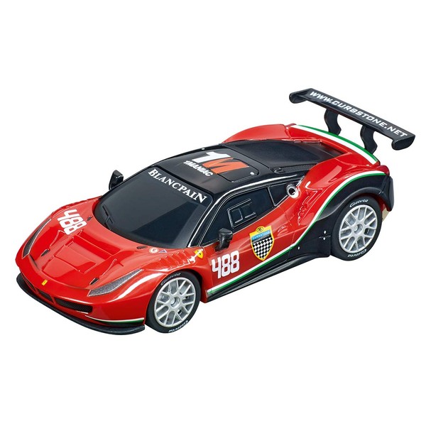 Carrera 64136 Ferrari 488 GT3 AF Corse #488 GO!!! Analog Slot Car Racing Vehicle 1:43 Scale