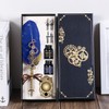 AIYNC Feather Calligraphy Pen Set, Quill Pen and Ink Set,Fountain