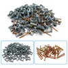 Pack of 50 Plasterboard Dowels with Screws, Cavity Dowels Butterfly,