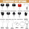 18-Piece Ignition Key, Replacement Ignition Key Set, Construction Machinery Key