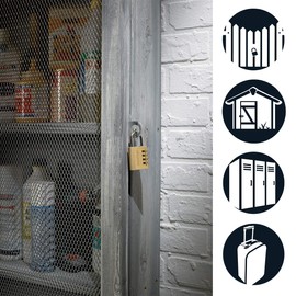 Master Lock 604EURD 40mm Resettable Brass Combination Padlock