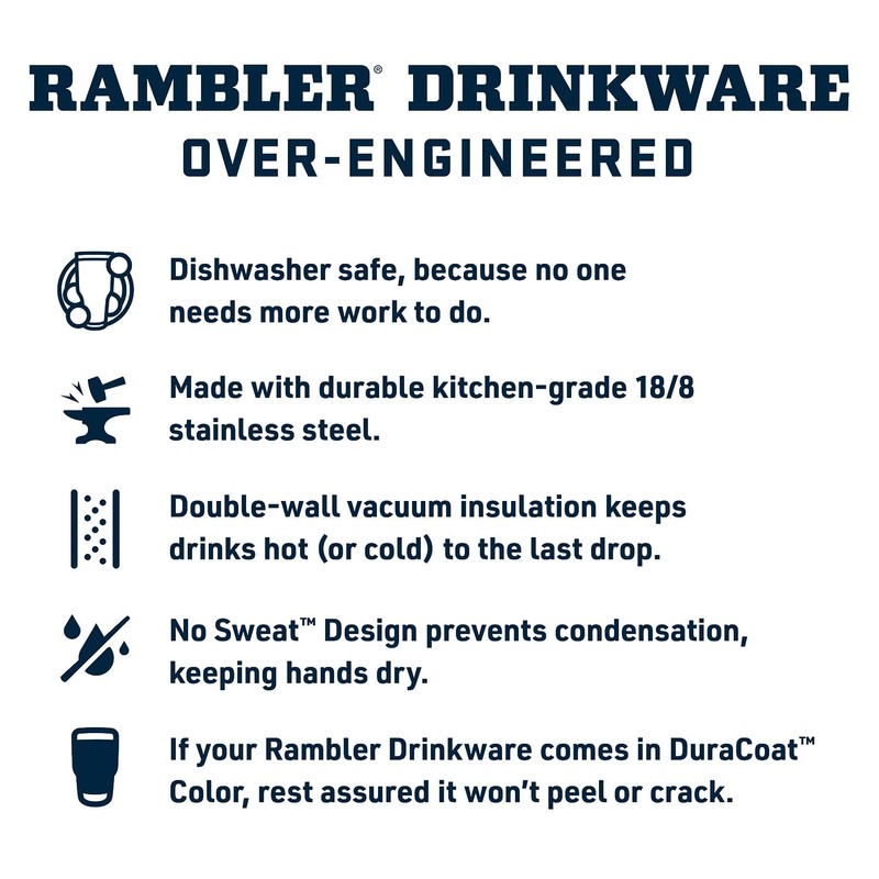 YETI Rambler 64 oz Bottle, Vacuum Insulated, Stainless Steel with