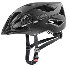 uvex Touring cc Lightweight All-Round Helmet for Men and Women - Individual Size Adjustment - Expandable with LED Light - Matte Black - 52-57 cm
