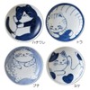 Minoru Pottery Small Plate, 3 Size, 4 Pieces, Mike, Hachiware,
