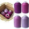 Sewing Thread 4 Colors Set 40s/2 for Sewing MachineÔºåQuiltingÔºåHand Sewing