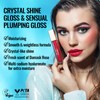 Oulac Lip Gloss - Liquid Lipstick 3D Gloss Finish Moisture