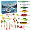 Fishing advent calendar 2025 Christmas Countdown, 24 Days Lure Fishing