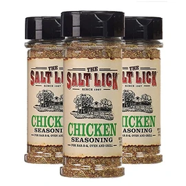 The Salt Lick Seasoning 4-5oz Bottle (Pack of 3) Select Flavor Below (Chicken 4oz)