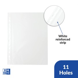 Oxford, Sheet Protectors, PP 40 Micron, A4, Pack 200