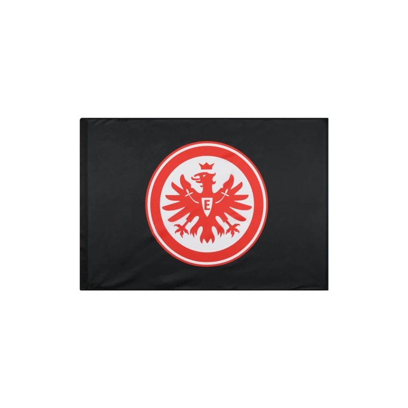 Eintracht Frankfurt Flag Black 60 x 90 cm Landscape Format