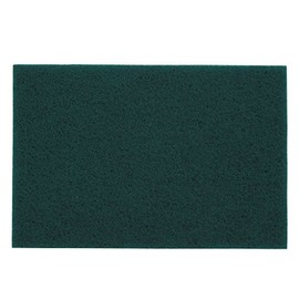 Abrasive Hand Pad, 9in.L x 6in.W, Green, AO