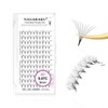 NAGARAKU Premade Volume Eyelash Extensions - 120 Fans, 8D, 0.07C