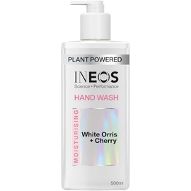 INEOS Skin Science - With Provitamin B5 Hand Wash White Orris + Cherry- With SkinActiv Cooling Tech™ - Plant Powered 500ml